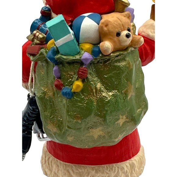 Hallmark Keepsake Ornament Merry Olde Santa Collectors Series Ice Skates 1993 Vi - Picture 8 of 10